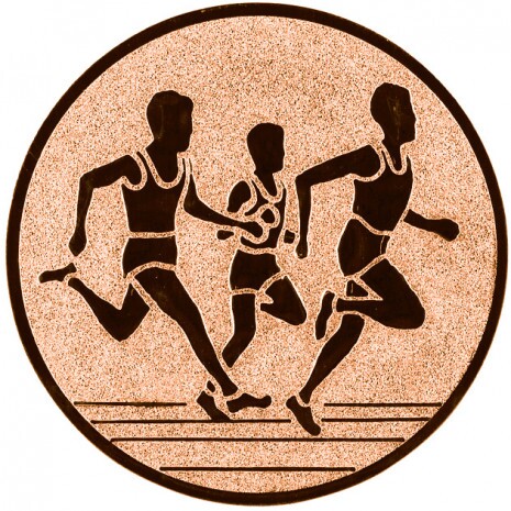 Beh (prevodovka) emblém bronzová 25 mm