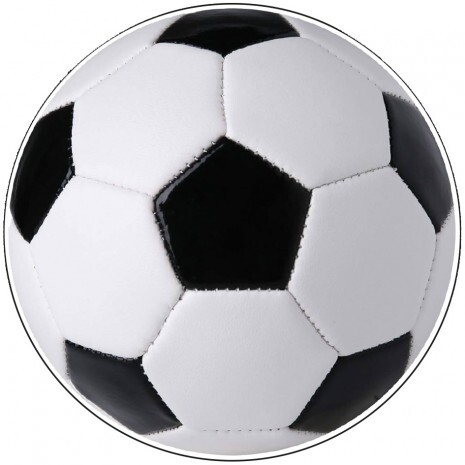 Emblém futbalová lopta 25 mm