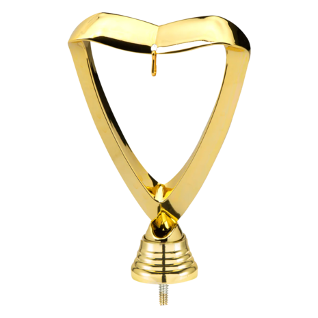 Láska zlato plastový držiak na medaily