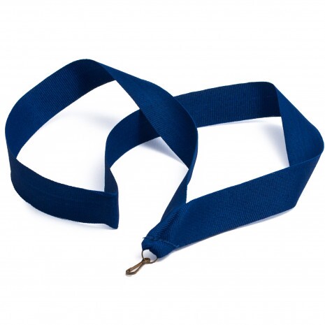 Medailová stuha tmavomodrej šírky 22 mm