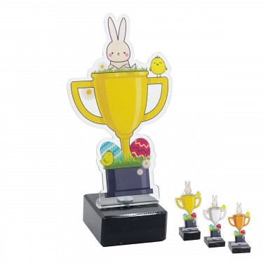 Veľkonočný zajačikový akrylový pohár 