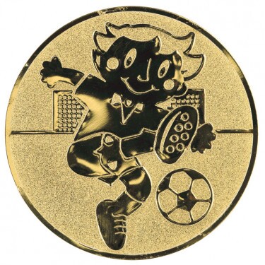 Futbal (deti) emblém zlatá 25 mm