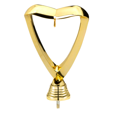 Láska zlato plastový držiak na medaily