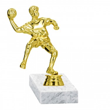 hádzaná (muži) zlatá figúrka so základňou