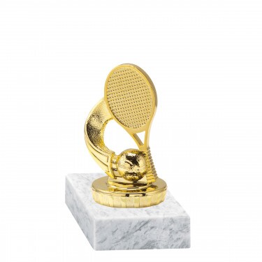 Tenis zlatá figúrka so základňou