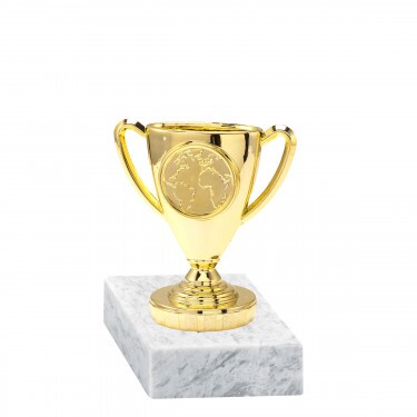 Trofej (zlatá) zlatá figúrka so základňou
