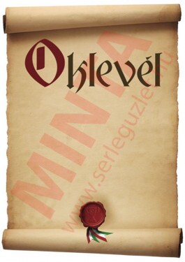 Pergamenový certifikát A4