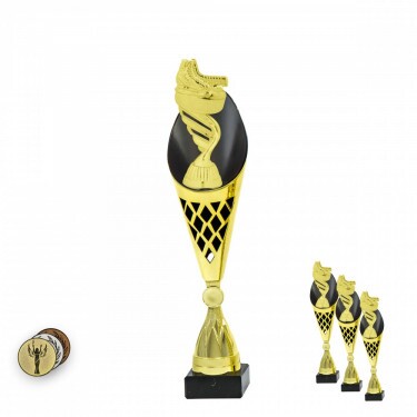 Hokej na čierno-zlatej trofeji