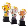 Všeobecná dievčaťa kids akrylová trofej