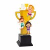 Všeobecná dievčaťa kids akrylová trofej