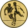 Futbal (muži) emblém strieborná 25 mm