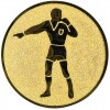 Futbal (píšťalka rozhodcu) emblém bronzová 25 mm