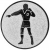 Futbal (píšťalka rozhodcu) emblém bronzová 25 mm