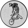 Cyklistika (BMX) emblém zlatá 25 mm