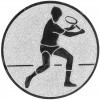 Tenis (muži) emblém zlatá 25 mm