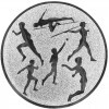 Atletika emblém bronzová 50 mm