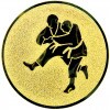 Judo emblém zlatá 50 mm