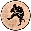 Judo emblém zlatá 50 mm