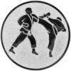 Karate emblém bronzová 50 mm