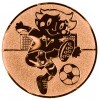 Futbal (deti) emblém zlatá 25 mm