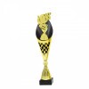 Vtipný všeobecný na čierno-zlatej trofeji
