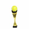 Tenisová loptička na čierno-zlatej trofeji A
